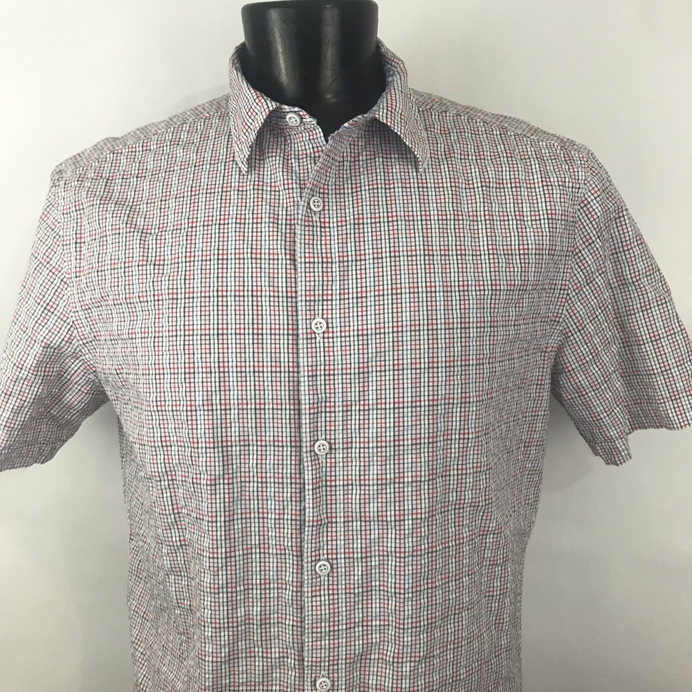 Johnston & Murphy Button Down Large Shirt
